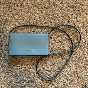 Coach Light Blue Crossbody Bag
